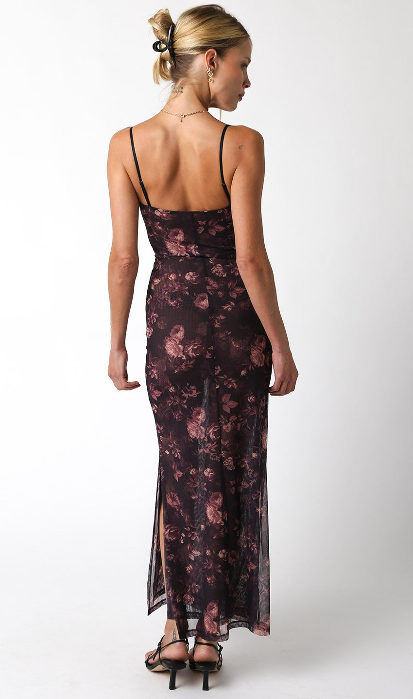 Mesh Floral Maxi