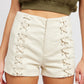 Lace Up Shorts