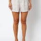 Tailored Linen Shorts