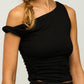 Asymmetric Sleeveless Top