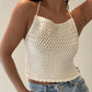 Open Back Crochet Halter