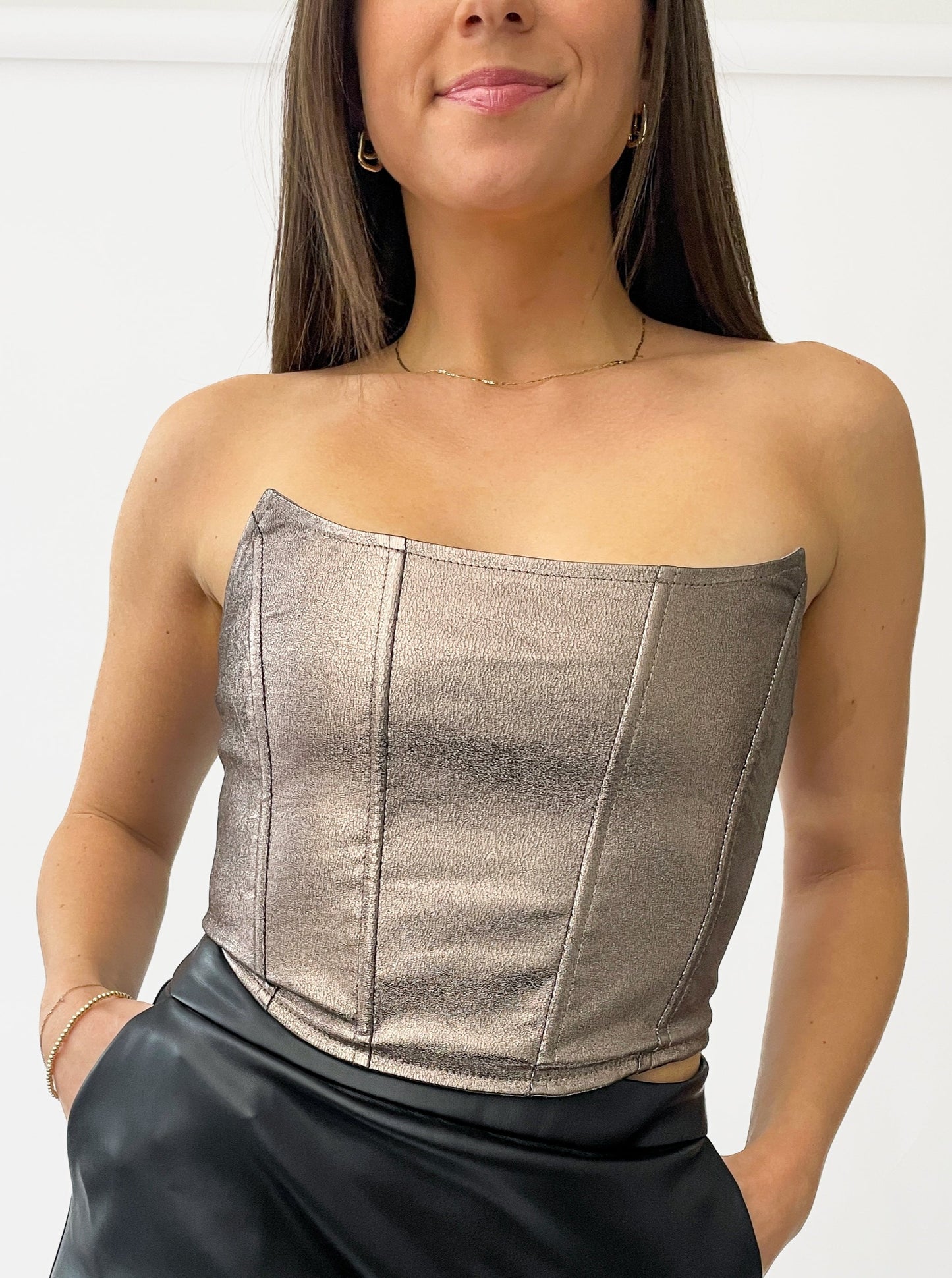 Shine Corset Top