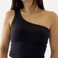 One Shoulder Seamless Tank