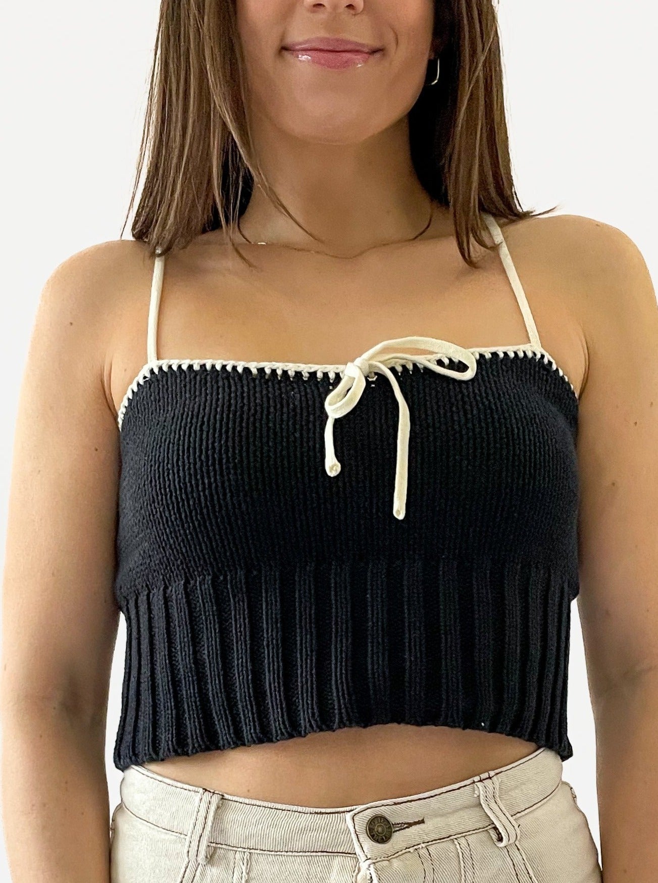 Crochet Bow Tank