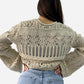 Crop Crochet Sweater