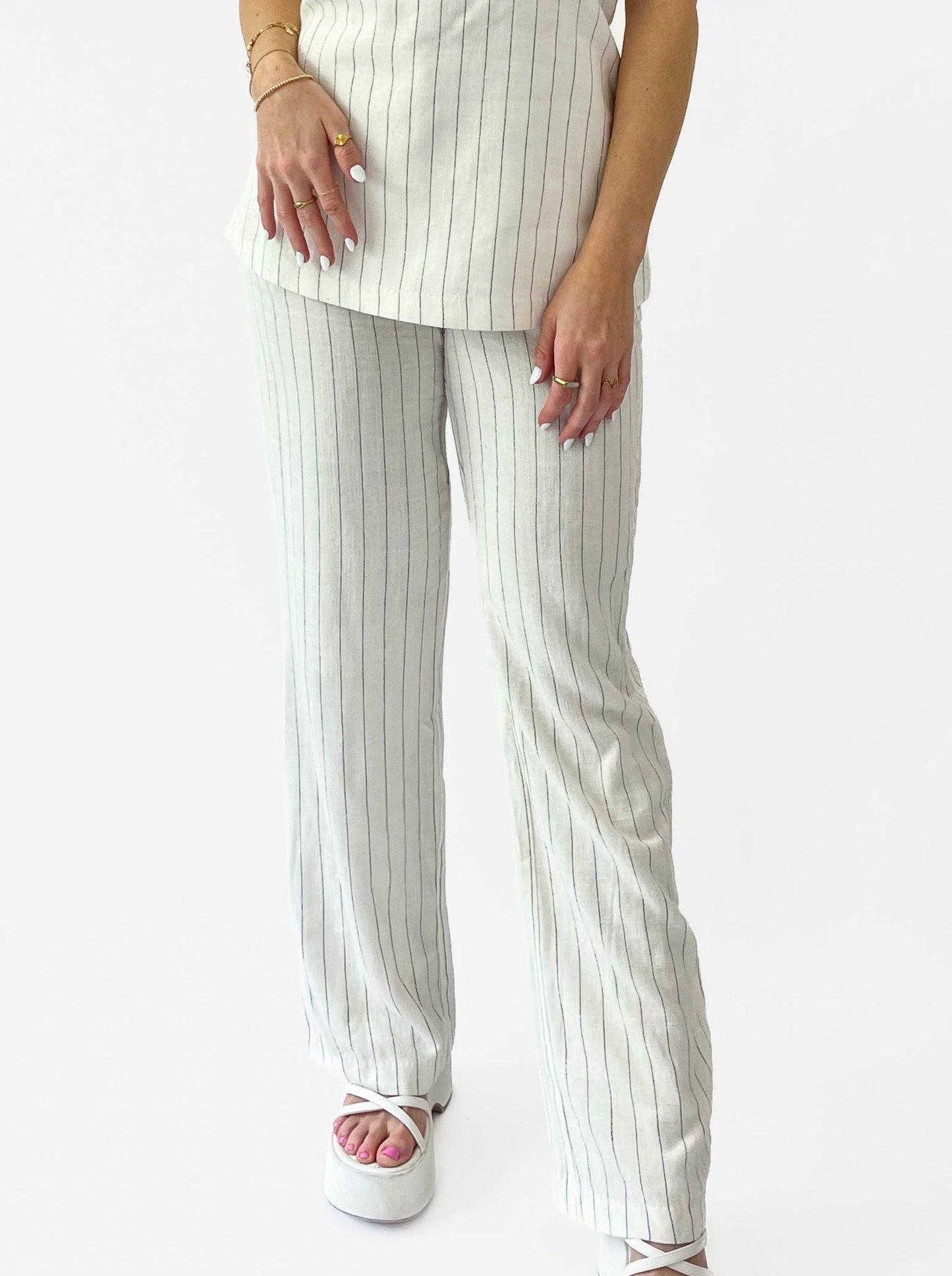 Pinstripe Pants