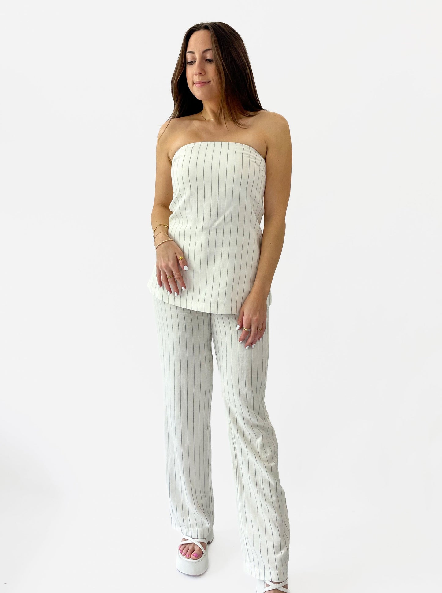 Pinstripe Pants