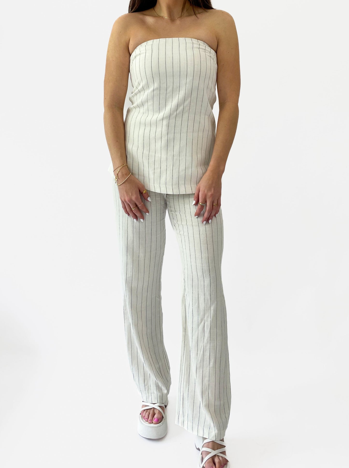 Pinstripe Pants