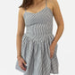 Stripe Sweetheart Dress