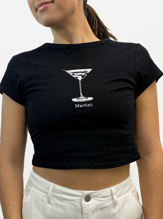 Martini Baby Tee