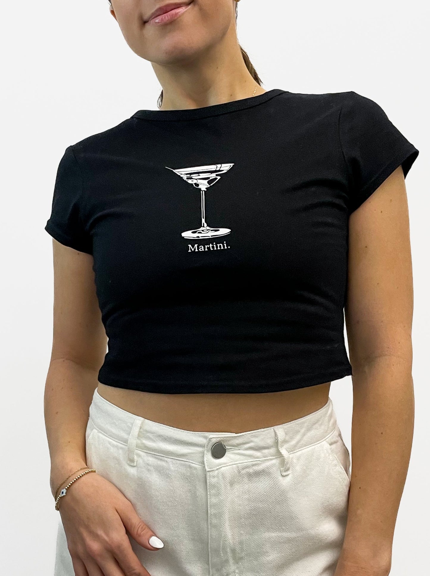 Martini Baby Tee