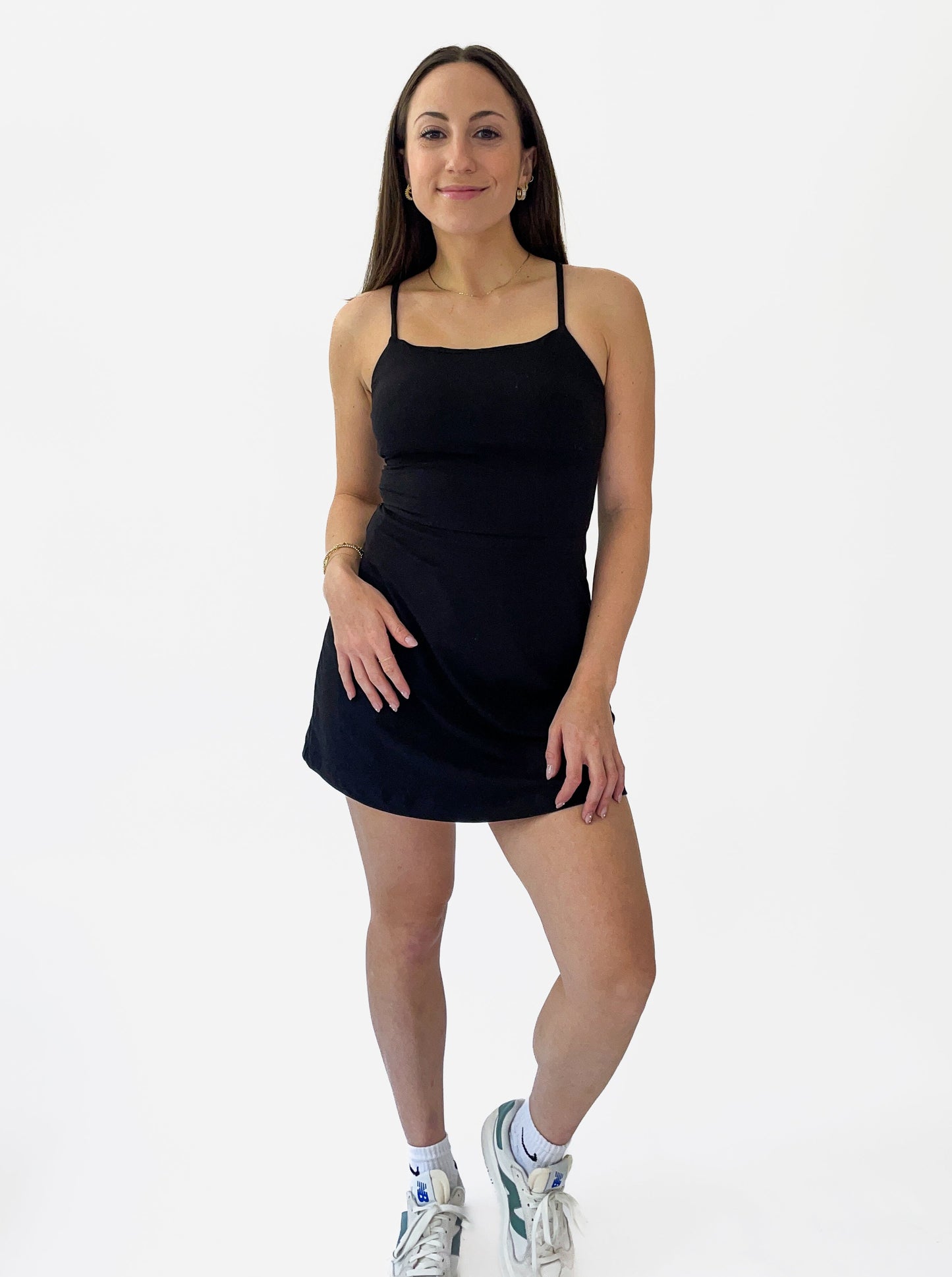 Black On the Go Active Dress