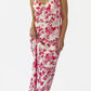 Red Floral Sweetheart Maxi Dress