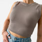 Taupe Seamless Tank