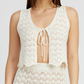 Crochet Tie Tank