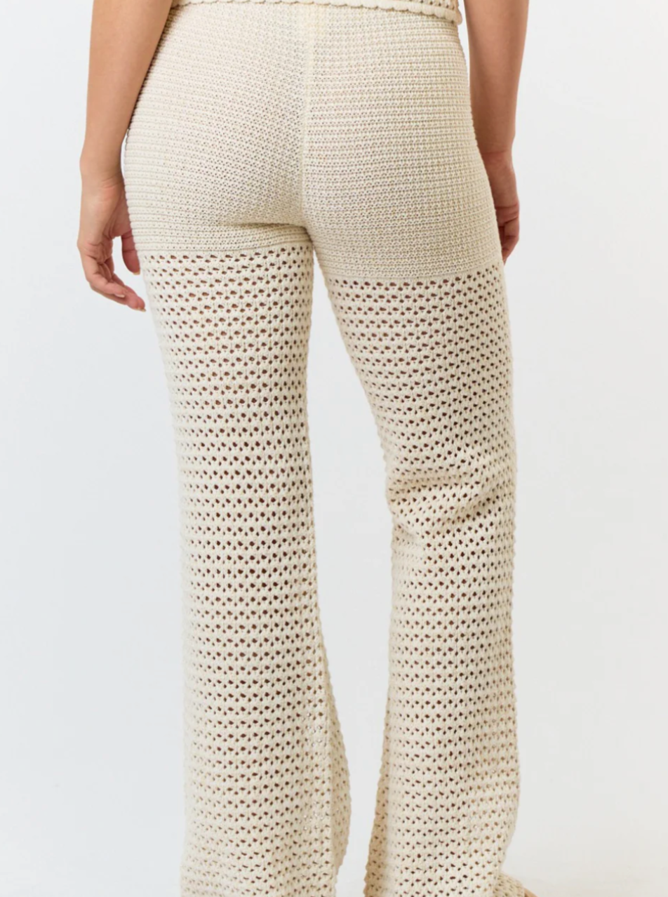 Shimmer Crochet Pants