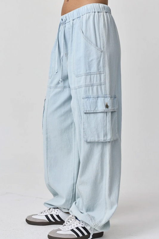 Lightweight Denim Cargos