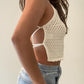 Open Back Crochet Halter